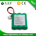 GLE AA 3.6v 1500mah rechargeable batteries 3.6v ni-mh battery pack